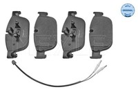 Meyle 025 250 6917 Brake Pad Set, Disc Brake For CitroËN DS Peugeot