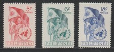 Philippines    1951    Sc # 569-71   MNH   OG