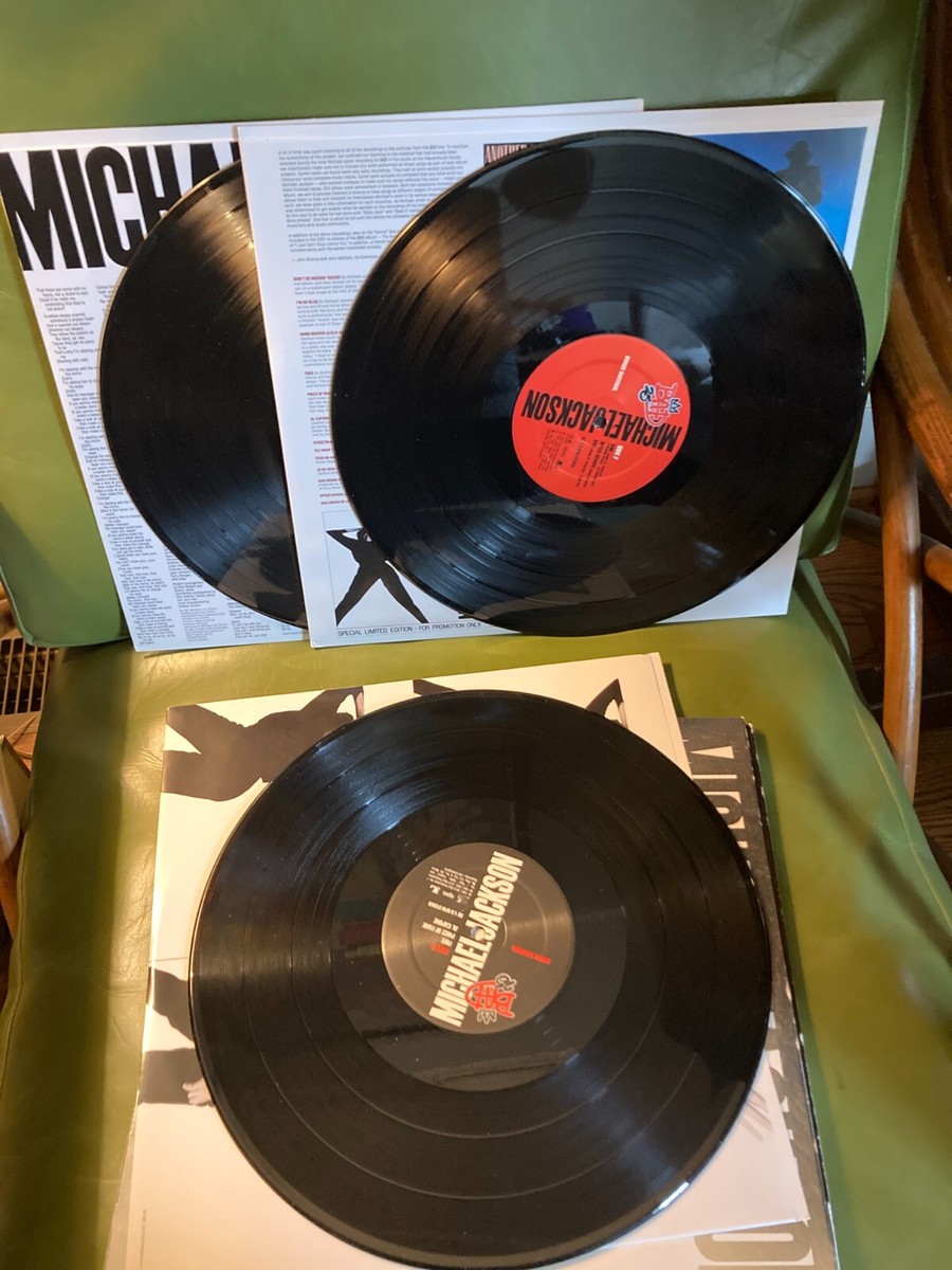 Michael Jackson Bad: 25th Anniversary (180 Gram Vinyl) 3 LP's VG+