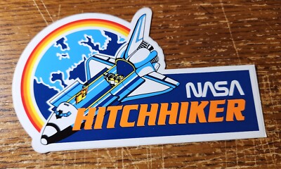 GODDARD SPACE FLIGHT CENTER -- NASA HITCHHIKER -- STICKER