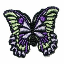 iron on patch/applique butterfly 1 3/8 x 1 1/4 inch