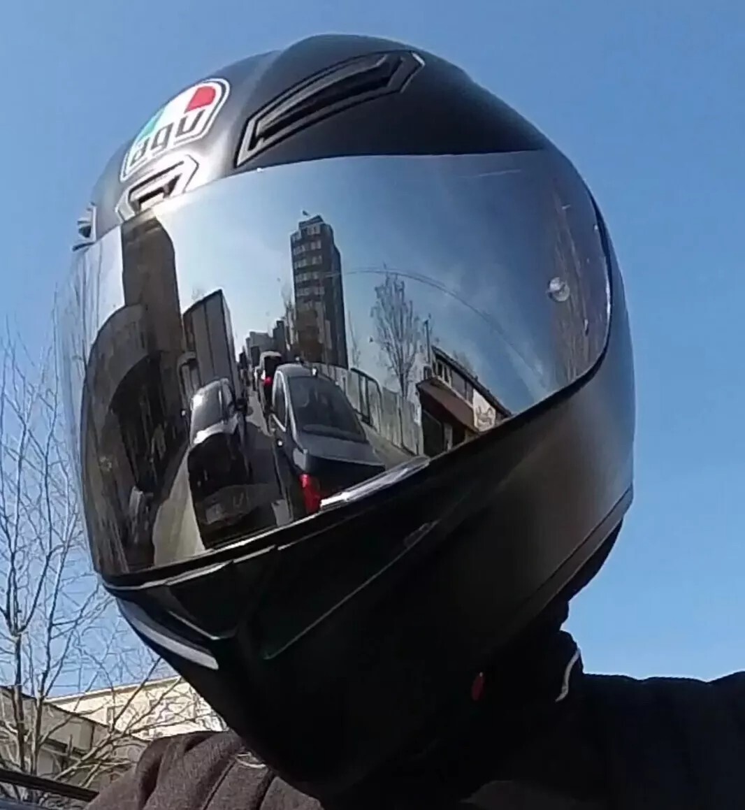 【未開封】AGVシールド シルバーミラ K-5 S/K-3 SV/K1 M-XL AGV VISOR K5 S/K3 SV/K1 S (M-L-XL) - MPLK - IRIDIUM SILVER