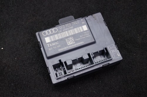 Audi A6 4F C6 Türsteuergerät Steuergerät 4F0959794F 4F0910795F hinten rechts /BL