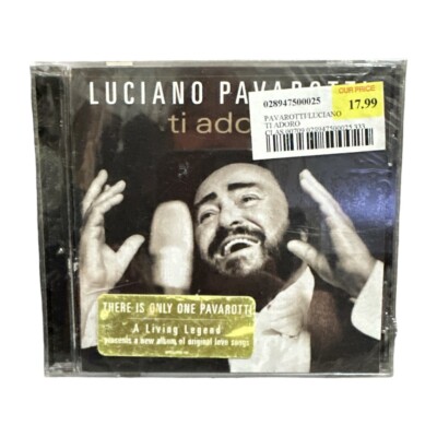 Ti Adoro by Luciano Pavarotti CD New Sealed