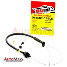 Fitzall Turbo 350 TH350C Transmission Detent Kickdown Cable Braided Adjustable