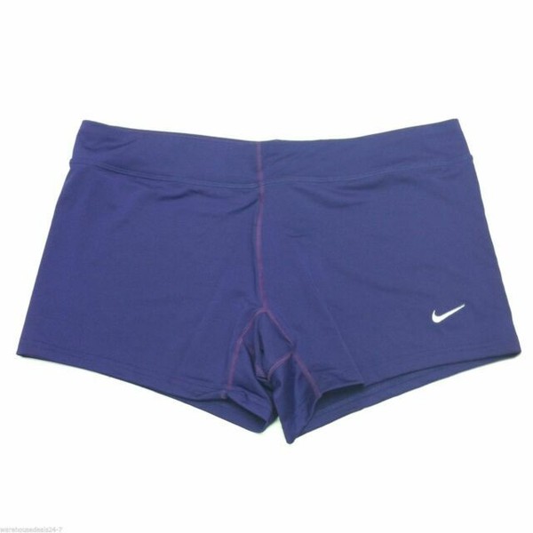 Nike Volleyball Shorts Womens Dri Fit Fitted Short Purple 2xl for sale online | eBay