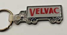 Vintage Keychain VELVAC Truck Parts & Equipment Inc WICHITA KANSAS Keyring K-13