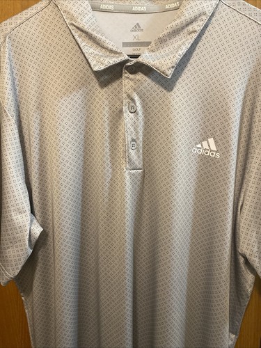 Adidas Golf 3 Button Polo Short Sleeve Shirt XL