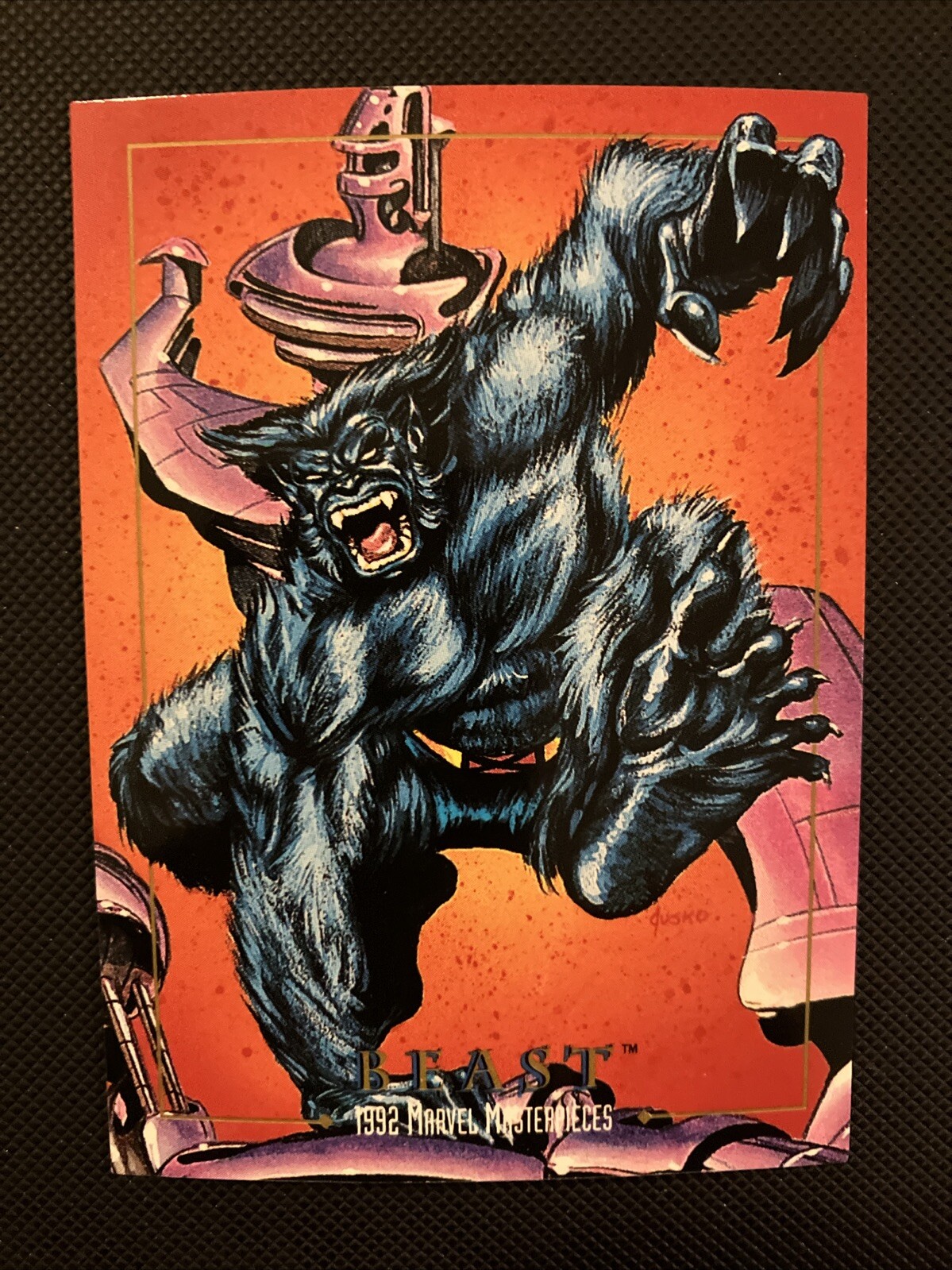 1992 Skybox Marvel Masterpieces - Beast #7