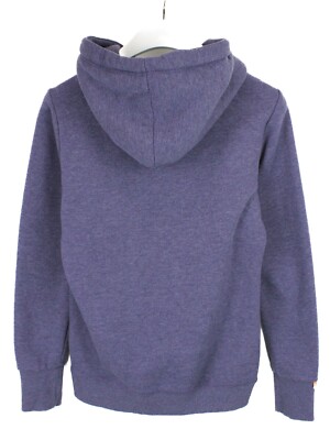 SUPERDRY Hoodie Herren MEDIUM Pullover Kangaroo Pocket Melange Blue