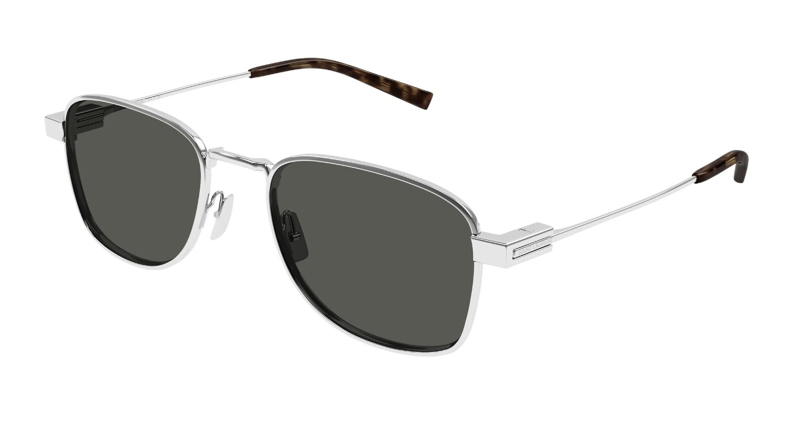 Occhiali da sole Saint Laurent SL 741 argento grigio (002)