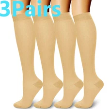 Copper Compression Socks 20-30mmHg Best For Men Women Running Athletic Medical