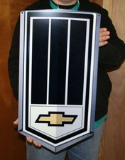 1979 Chevy Camaro Z28 Hood Emblem Steel Sign