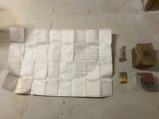 1961 Pontiac factory optional NOS lighted ash tray & cigar lighter kit #989706