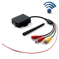 Wifi Wireless Video Transmitter Receiver Car Backup Camera AV Video Rearview Kit