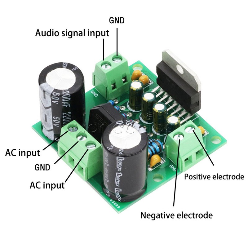 High Power 100W Mono Digital Power Amplifier Board TDA7294 HIFI Amplifier Module