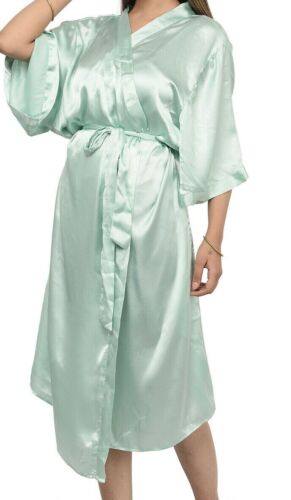 Mint Wrap Robe (One Size Fits Most, 100% Polyester) - Picture 1 of 5