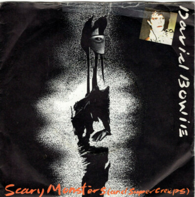DAVID BOWIE ~ Scary Monsters (And Super Creeps) ~ 1981 UK 7'' vinyl single in p/s