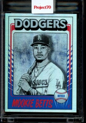 ❤️moko❤️ 2021 Topps Project 70 Card #453 Mookie Betts by Mister