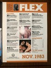 Flex Magazine November 1983 Lou Ferrigno — photo 2