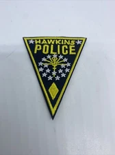 Hawkins Police Iron On Patch TV Show