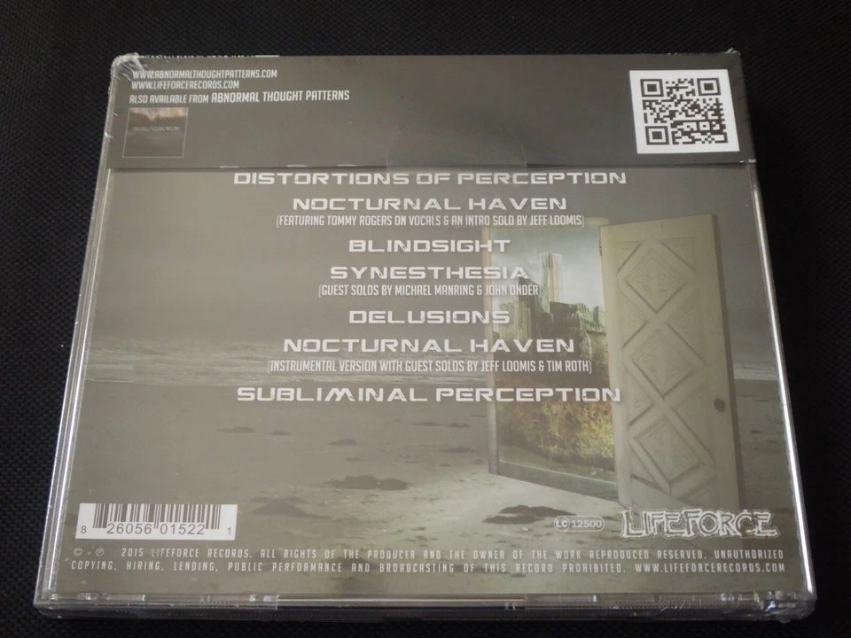 Abnormal Thought Patterns - Altered States Of Consciousness (NEW CD) Nevermore - Image 3 of 4