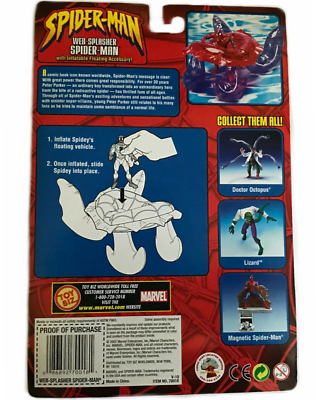 Spider-man Web-Splasher with Inflatable Floating Accessory New