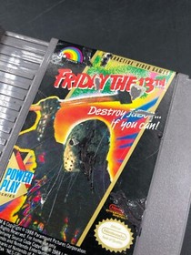 Friday the 13th (Nintendo Entertainment System, NES) Game Only
