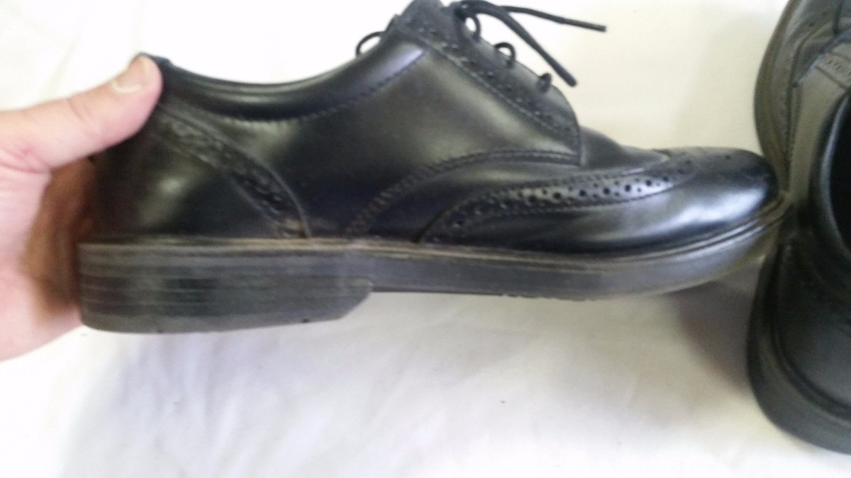 Nunn Bush Eagan Wingtip Brogue Oxford Dress Shoes Mens 10.5 Black Leather 84155 Nunn Bush Chase Wingtip Oxfords, Black | Dress Shoes | Men main image 3