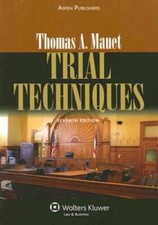 Trial Techniques - Paperback By Thomas A. Mau...