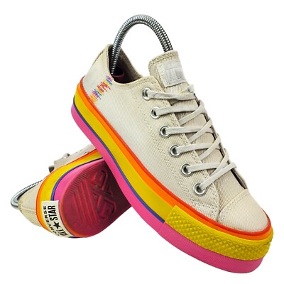 CONVERSE Shoes RAINBOW 1908 Womens Size 7 Limited Edition