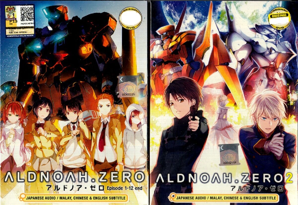 ALDNOAH ZERO Vol.1-12 End ANIME DVD English Subtitle Region All