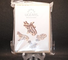 Mechanical UGEARS wooden 3D puzzle U-Fidgets- 4 Models Aircraft Set