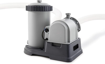 Intex 28633EG 2500 GPH Above Ground Swimming Pool Cartridge Filter Pump System