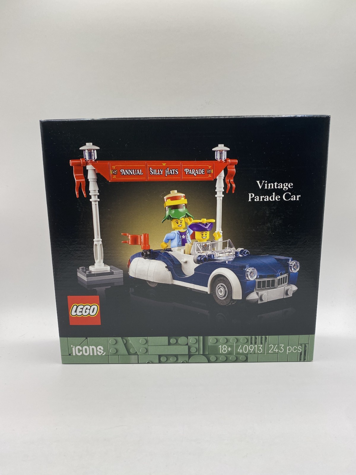 LEGO® Icons 40913 Oldtimer-Parade gwp neu OVP Minifiguren limitiert Silly Hat - Bild 8