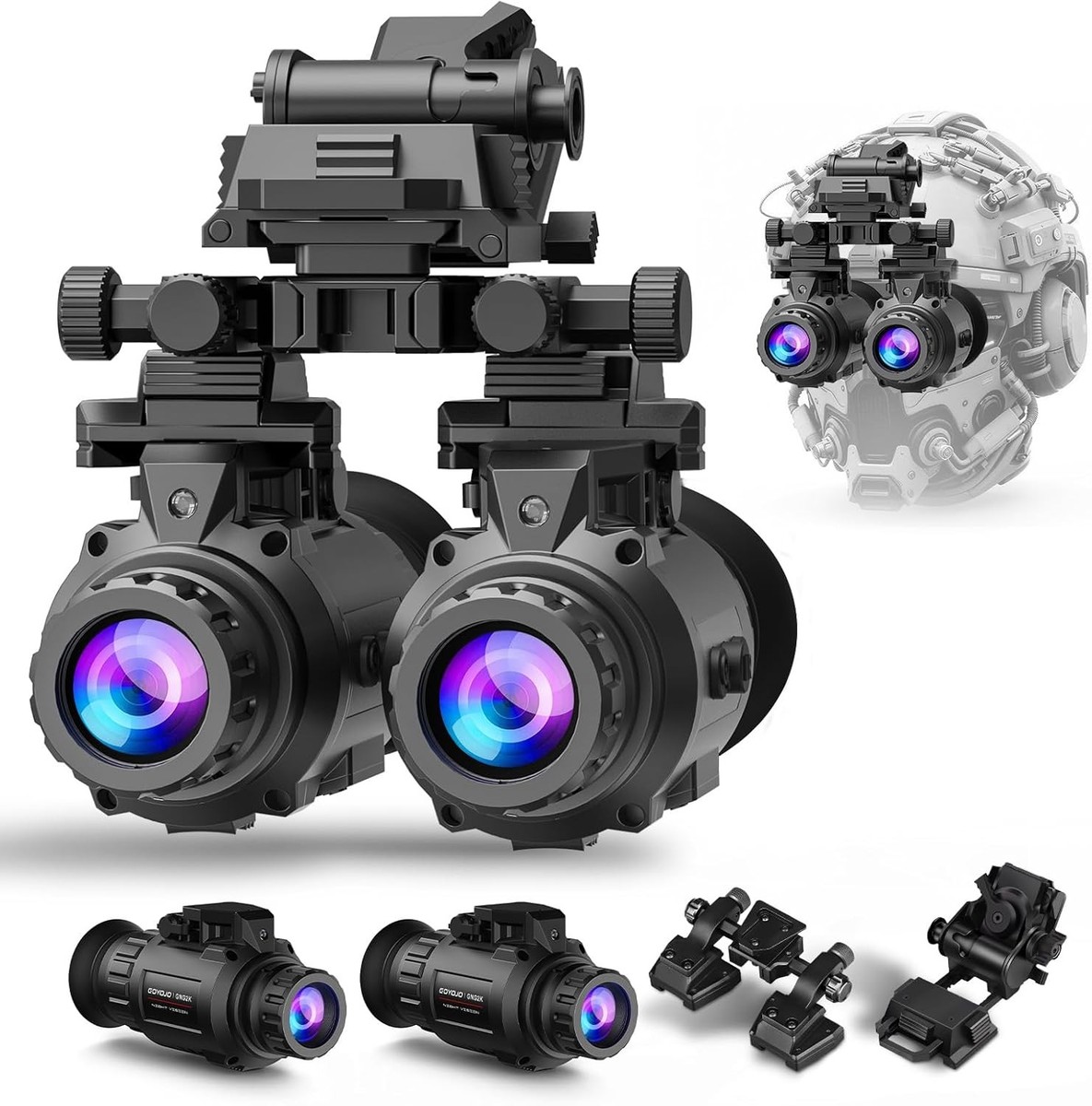GOYOJO GNG2K Night Vision Monocular 2K 60Hz Refresh Digital Night