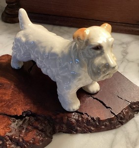 Early Goebel Sealyham Terrier Dog Figurine