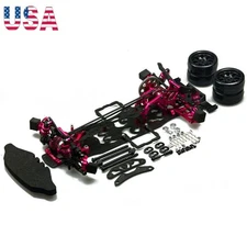 1:10 RC4WD Electric Touring Car Carbon Fiber Chassis Frame For 3Racing Sakura D4