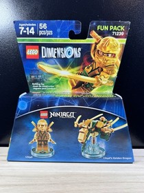 LEGO 71239 - Dimensions Ninjago Gold Lloyd Fun Pack Factory Sealed