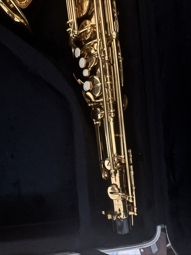 Opus USA Professional Gold Tenor Saxophone w/Case - Picture 6 of 24