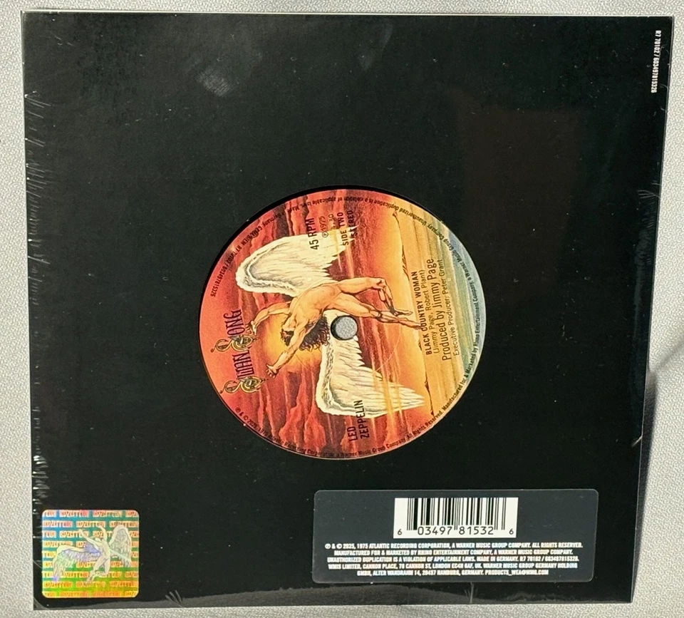 45 LED ZEPPELIN Trampled Under Foot (7" Vinyl RSD BF 2025) NEW MINT SEALED - Image 2 of 2