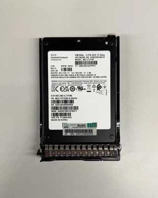 P19917-B21 HPE SAMSUNG 3.2TB 12G SAS 2.5" SFF SSD SOLID STATE DRIVE MZILT3T2HBLS - Image 1 of 2