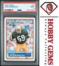 JOHN ANDERSON PSA 9 1983 Topps #75