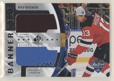 2020 Upper Deck SP Game Used NHL All-Star Banner Jersey Relics Nico Hischier 2wm