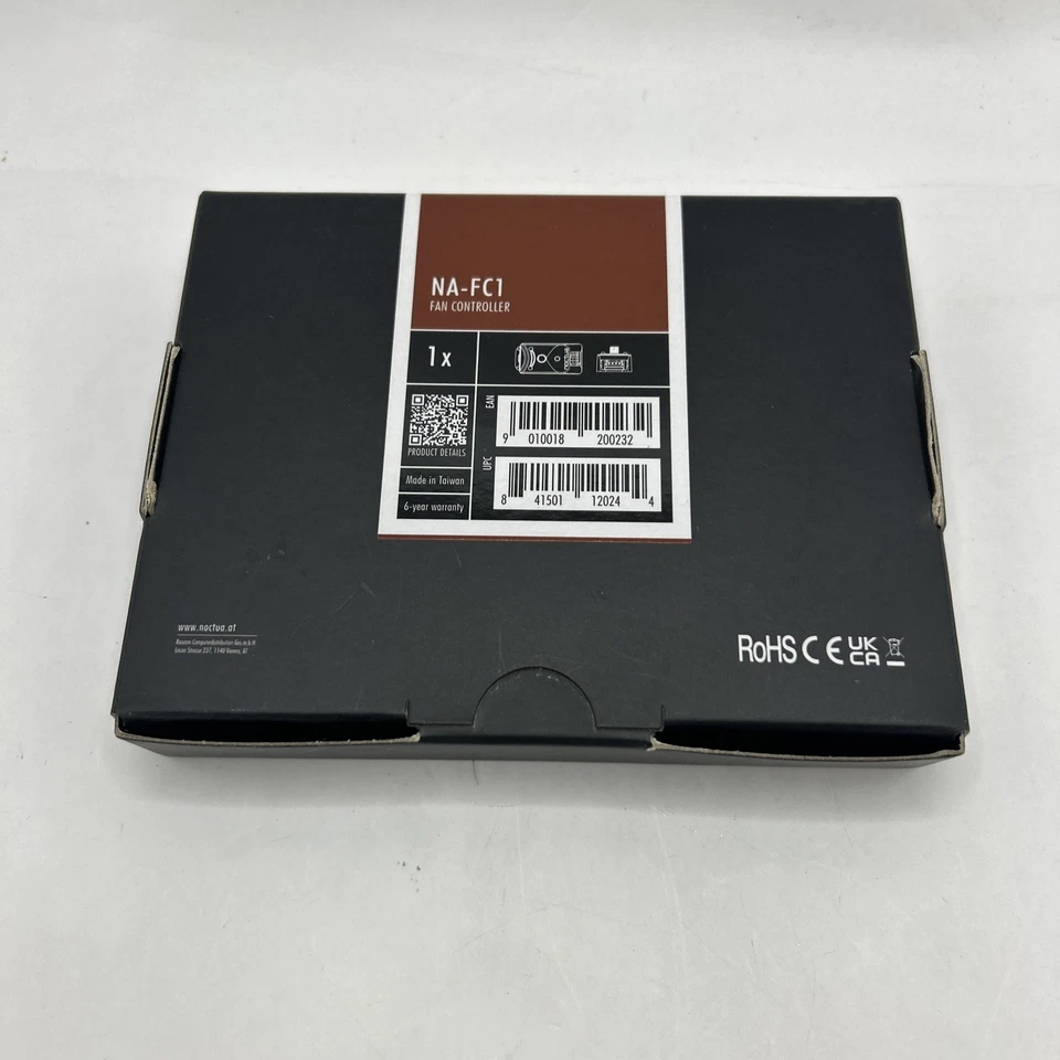 Noctua NA-FC1, 4-Pin PWM Fan Controller (Black) - Image 2 of 4