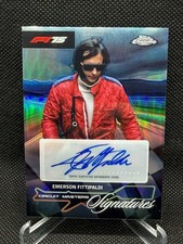 2025 Topps Chrome F1 Emerson Fittipaldi Circuit Masters Signatures Ssp Auto