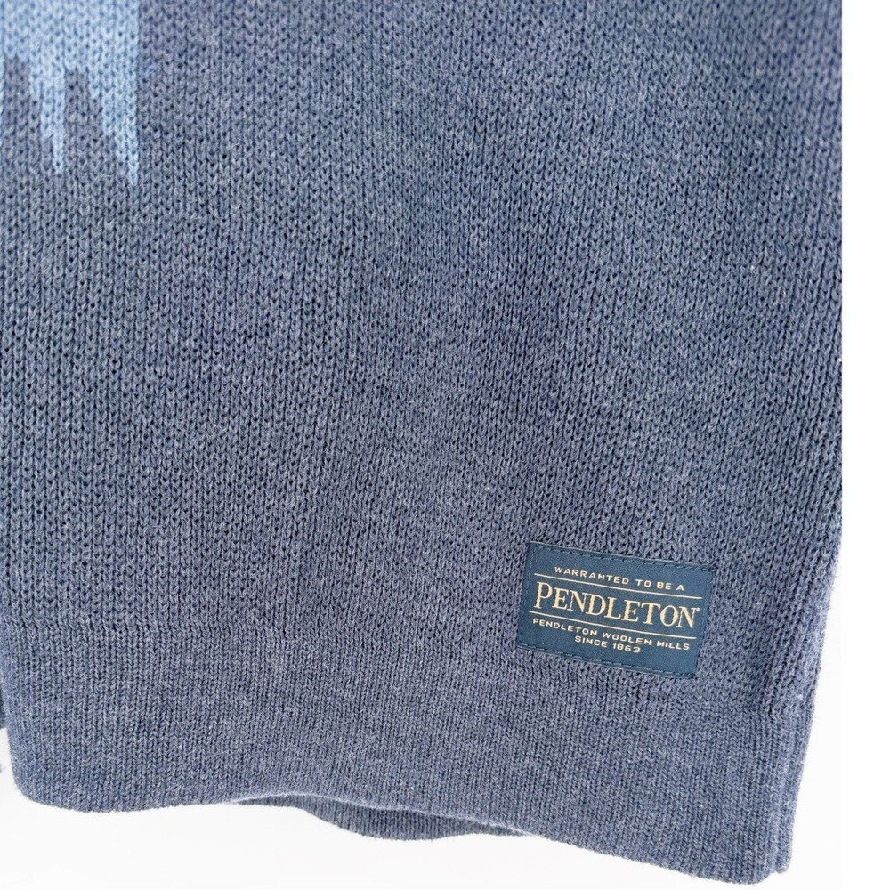 Pendleton Chief Aztec Pattern Open Front Cardigan… - image 9