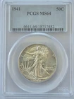 1941 Walking Liberty Half Dollar PCGS MS64