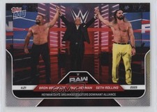 2025 Topps Now WWE /1555 Bron Breakker Paul Heyman Seth Rollins #48 dq2