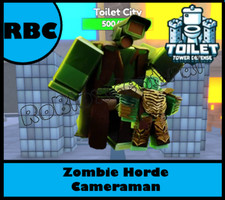 ZOMBIE HORDE CAMERAMAN - CHEAP TOILET TOWER DEFENSE - TTD UNIT